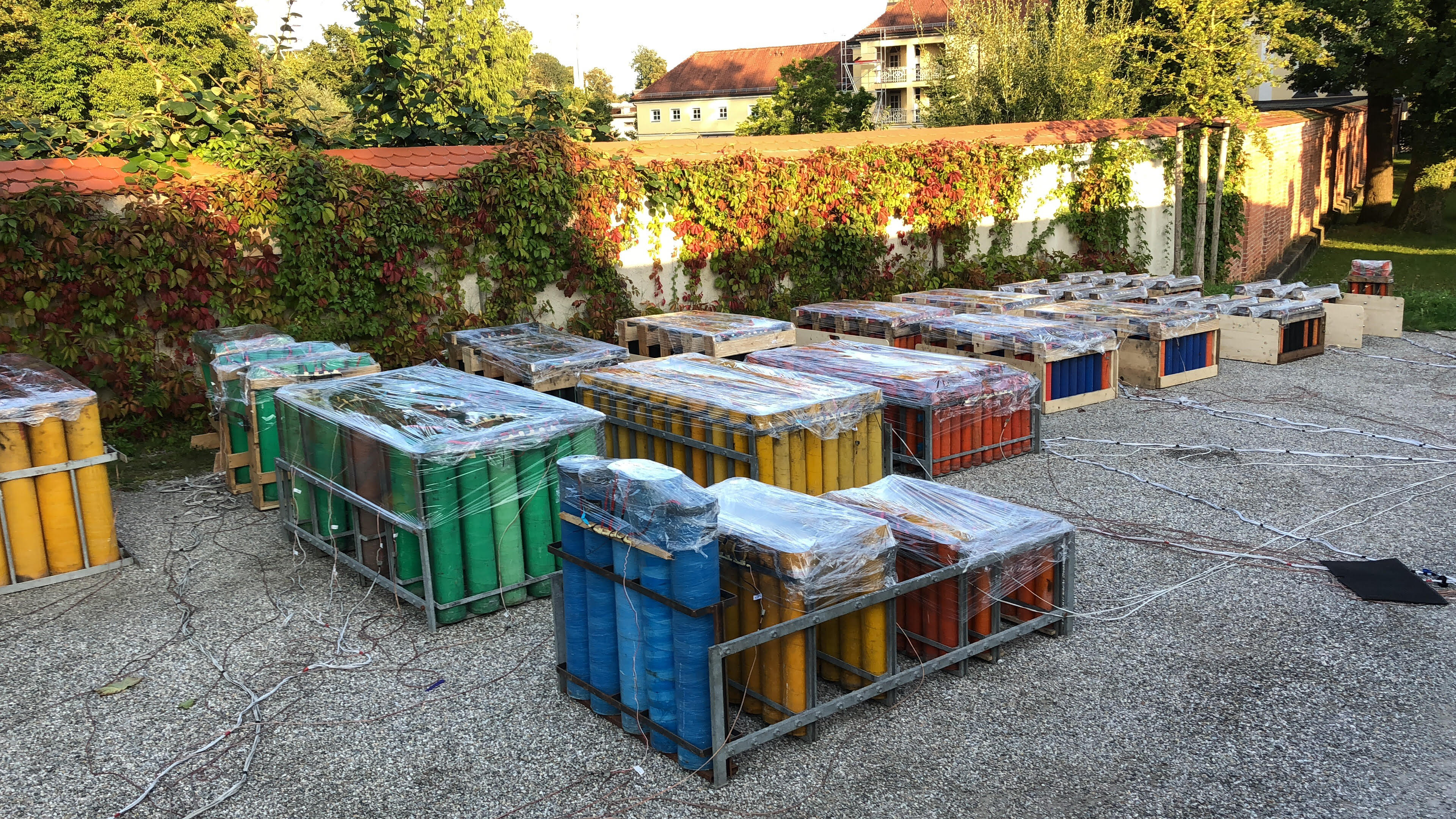 Feuerwerk von König Pyrotechnik
